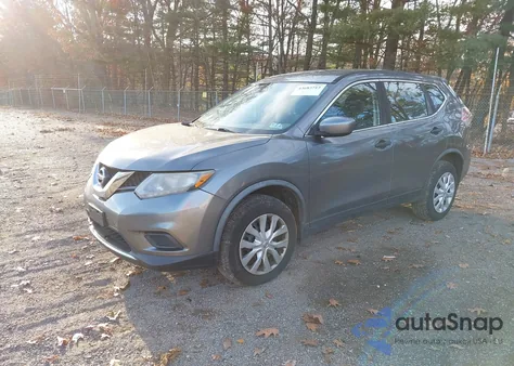 2016 Nissan Rogue S z USA, uszkodzony, nr VIN JN8AT2MV0GW134211